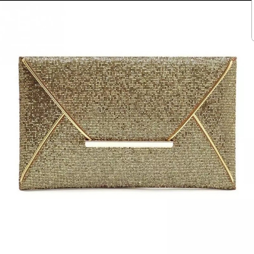LAST ONE! - Gold Envelope Clutch